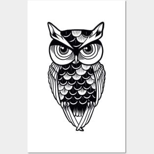 Owl Posters and Art